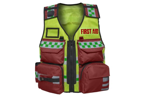 Red First Aid Vest
