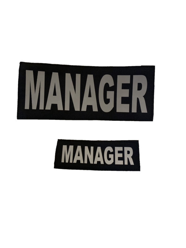 Manager Patch for Tactical Vest