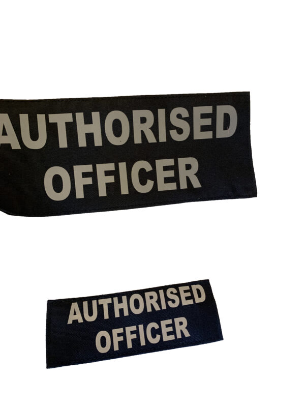 Patch for Authorised Officer Tactical Vest