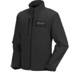 Security Guard Fleece Jacket Black