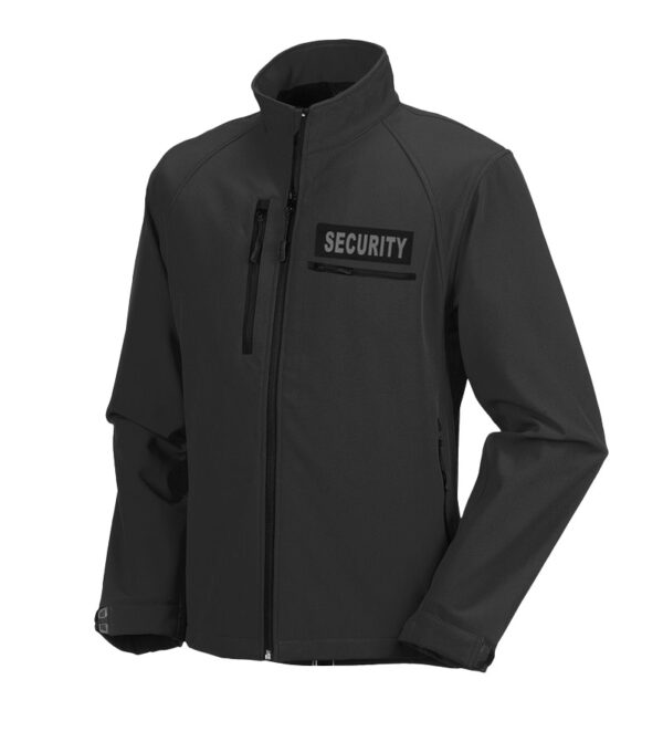 Security Guard Fleece Jacket Black