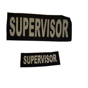 Supervisor Patch for Tactical Vest