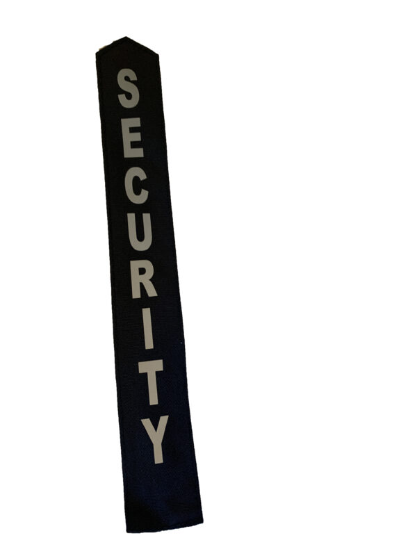 Vertical Security Patch for Tactical Vest
