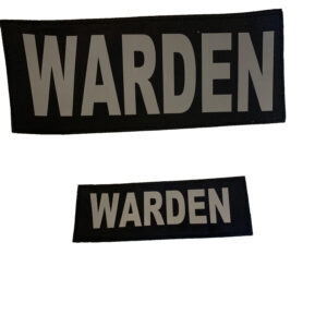 Warden Patch for Tactical Vest