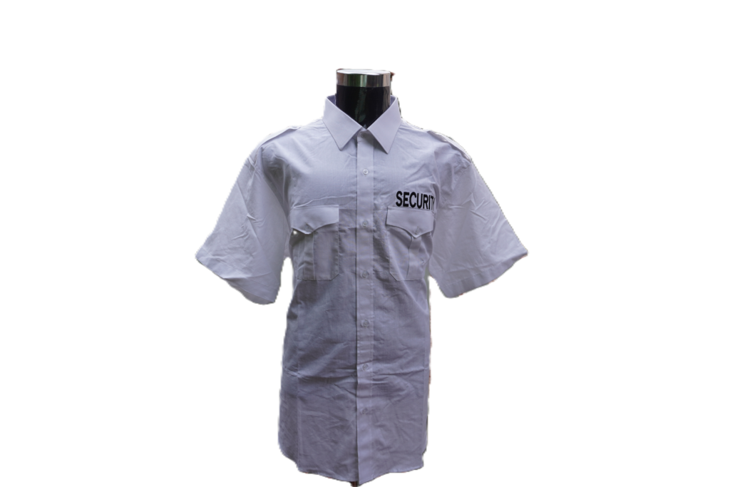 WS1015 White Security Shirt (100 Cotton) Security Concepts Services