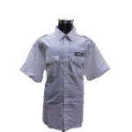 White security guard dress shirt