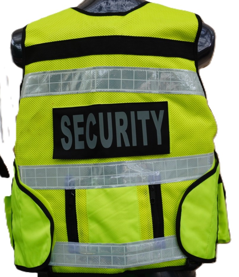 SF0138 BLACK SECURITY STAB PROOF VEST - Security Concepts Services ...